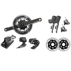Groupe Complet SRAM RED AXS 2x12 Vitesses à Disques