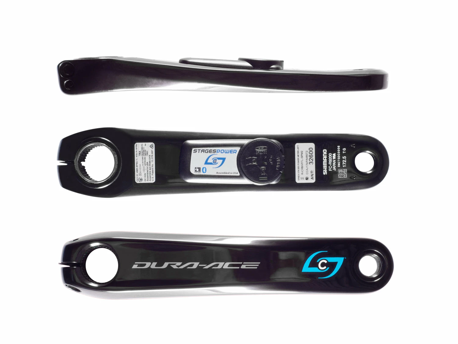 Manivelle Gauche SHIMANO DURA-ACE 9200 Avec Capteur De Puissance STAGES CYCLING 3 Manivelle Gauche SHIMANO DURA-ACE 9200 Avec Capteur De Puissance STAGES CYCLING