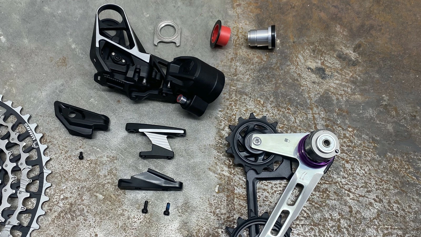 Enve Soldes -Enve Soldes SRAMTransmissionDerailleurDisassembled