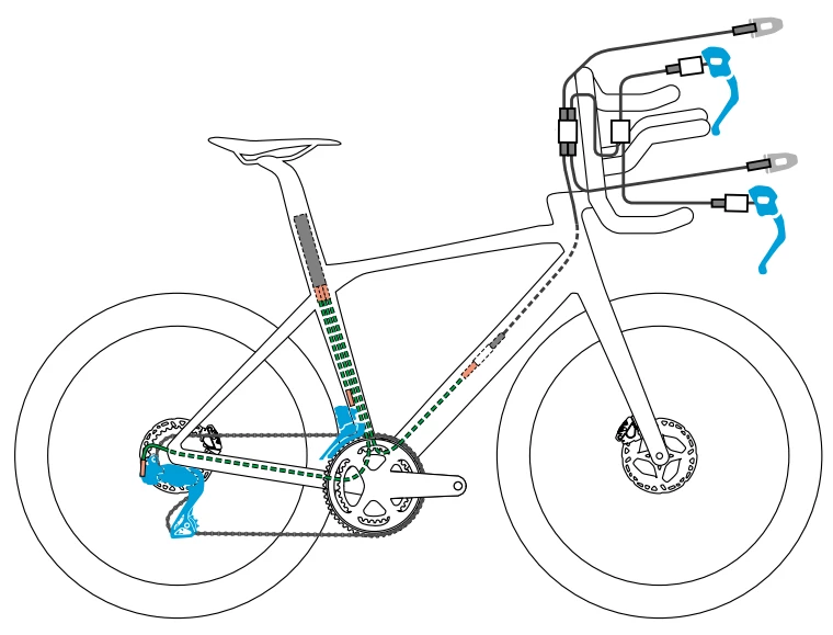 Groupe CLM Triathlon SHIMANO ULTEGRA 8170 12v 5 Groupe CLM Triathlon SHIMANO ULTEGRA 8170 12v – Image 3