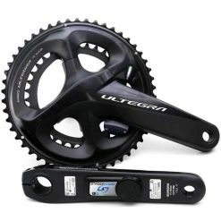 Pédalier SHIMANO ULTEGRA 8000 Avec Capteur De Puissance DOUBLE STAGES CYCLING (étoile Droite, Manivelle Gauche & Plateaux)