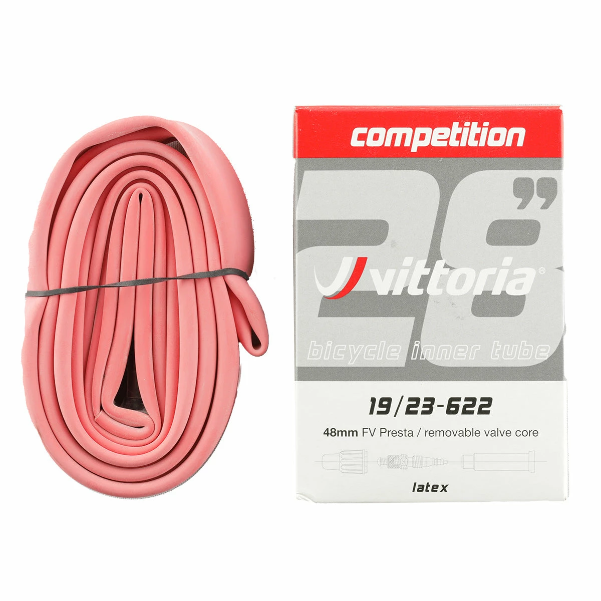 Chambre à Air VITTORIA LATEX - Section 19/23 3 Chambre à Air VITTORIA LATEX - Section 19/23